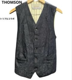SHIPS × BLUE BLUE × THOMSON デニムジレ サイズMのサムネイル