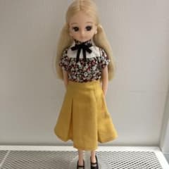 t*i様 リカちゃん 人形本体 金髪 ツインテール リカちゃんキャッスル製のサムネイル
