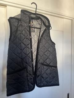Lavenham ブラック キルティングベスト　値下げ