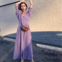 MEDI CRUMPLE COTTON LACE DRESSのサムネイル