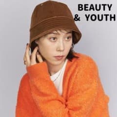 美品✨最終価格BEAUTY & YOUTH ブラウン バケットハットのサムネイル