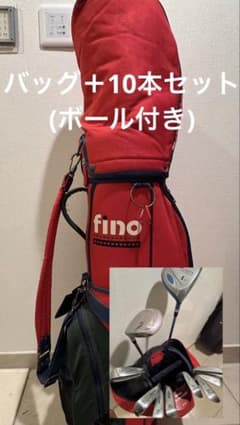 Beginner-friendly! Women's golf club set (10 clubs), golf bag, and golf balls