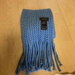 雨様専用　A.P.C. アーペーセー　マフラー　ブルーのサムネイル