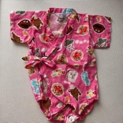 アンパンマン 甚平 ロンパース 女の子 70のサムネイル