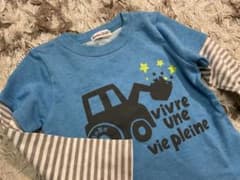 BEBE トレーナー　◇100 新品　べべのサムネイル