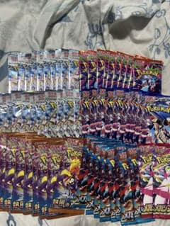 ポケモンカードバラパック未サーチ59パック - メルカリ