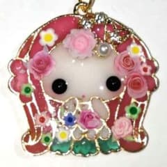 薔薇あまびえちゃん✦キーホルダー - メルカリ