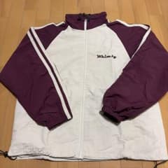 Whimsy ナイロンジャケット パープル×ホワイト Mのサムネイル