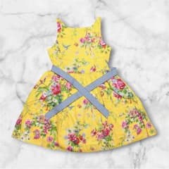 【Polo Ralph Lauren】花柄 ノースリーブ ワンピース 160cmのサムネイル
