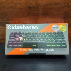 Steelseries ラピッドトリガー 搭載 ゲーミングキーボード ミニサイズ
