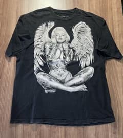 Read Street エンジェルプリントTシャツ 2XL 黒のサムネイル