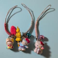 ハローキティ ご当地根付　3種セット　秋田のサムネイル
