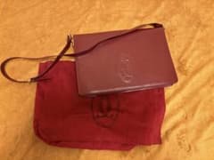 Cartierワインレッド ショルダーバッグのサムネイル