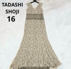 TADASHI SHOJI 大きいサイズ ロングドレス 総レース 16 - メルカリ