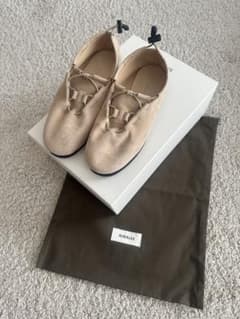 値下げAURALEE オーラリーLAMB SUEDE CORD SHOES - メルカリ