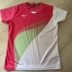 MIZUNO レディース テニス Tシャツ ピンク Mサイズのサムネイル