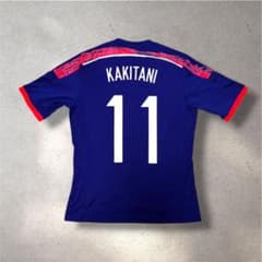 アディダス 日本代表 柿谷曜一朗 #8 サイン入りユニフォーム 14/15 M 2014 日本代表 柿谷曜一朗 W杯 アディダス M サッカー ユニフォーム
