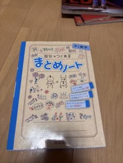 自分でつくれるまとめノート 中1数学のサムネイル