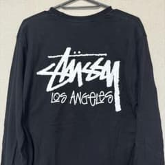 STUSSY ロサンゼルス 限定 ロンT M ブラック LA - メルカリ