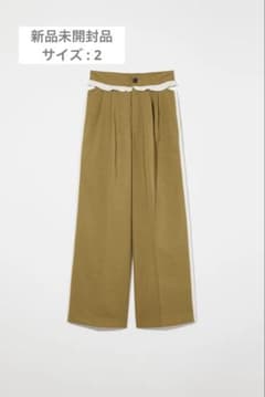 Eaphi SIDE HOLE SHEER LINE PANTSのサムネイル