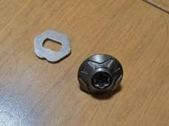 DRT センターナット ダイワ B1 ボルトナット ガンメタ 六角ワッシャー付きのサムネイル