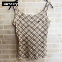バーバリー Burberry ノバチェック キャミソール タンクトップ リボン