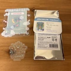 JOCHUMヤヌカミ トレカケース ステッカー 店員ネーム風缶バッジ まとめ売りのサムネイル