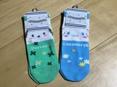 スニーカーソックス　サンリオ　ポチャコ&シナモロール　23〜25cmのサムネイル