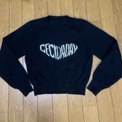 SHEIN ハートロゴニット ニット セーターのサムネイル
