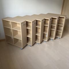 アイリスオーヤマ キャスター付き収納カート×6台のうち3台① - メルカリ