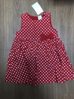【値下げします】新品‼️ H＆M ワンピース 80のサムネイル