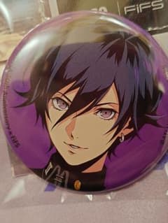 FiFS Exhibition Limited Persona Can Badge: Boy with Earrings ③