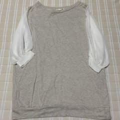 YUKI sleep Swanカットソー 袖シフォンのサムネイル