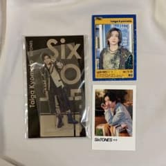 SixTONES 京本大我 アクスタ トレカ 3点セット アクリルスタンド