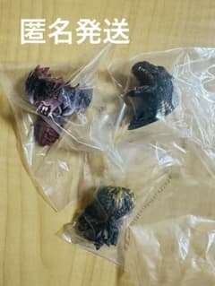 고질라 E상 몬스터 헤드 마그넷 3종