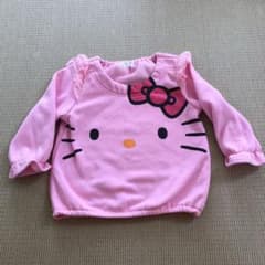 専用 キティーちゃん トレーナー  裏起毛 90のサムネイル