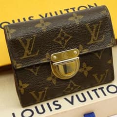 ルイヴィトン モノグラム ポルトフォイユ コアラ 三つ折り財布