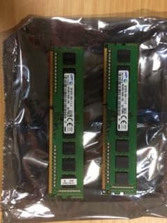 値下げ交渉可  PC メモリ 4GBx2のサムネイル