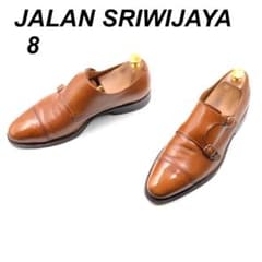 JALAN SRIWIJAYA 8 98374 11120 モンクストラップ 茶 - メルカリ