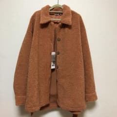coco様専用！UNIQLO U ボアフリースショートコートのサムネイル
