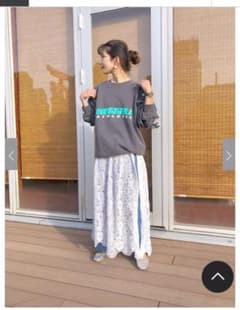 チャオパニックティピー 総レースラップマキシスカートのサムネイル