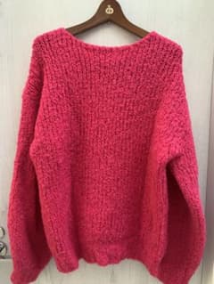 美品　ボートネックセーターのサムネイル