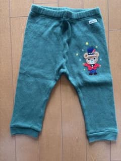 MIKI HOUSE 80サイズ 緑色パンツのサムネイル