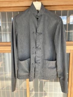 BLACK COMME des GARCONS チャイナジャケット Lサイズのサムネイル