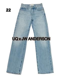 ¡美品! UQ x JW ANDERSON ストレートデニム 22のサムネイル