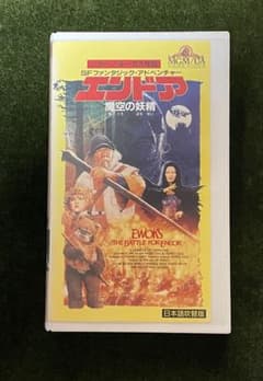 【希少・VHS】エンドア／魔空の妖精 日本語吹替版 レンタル落ちのサムネイル