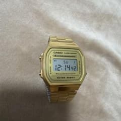 CASIO A168 ゴールド デジタル腕時計　1572のサムネイル