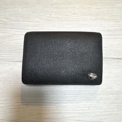 DISEL ディーゼル　ブラック三つ折り財布　革財布のサムネイル