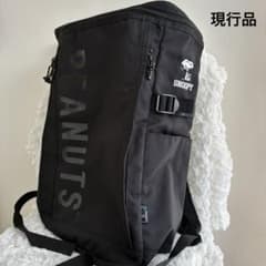 現行品】ほぼ未使用 スヌーピー ボックスリュック 旅行 通学通勤 大