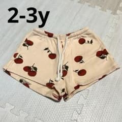 organic zoo トマト柄 ハーフパンツ 2-3yのサムネイル